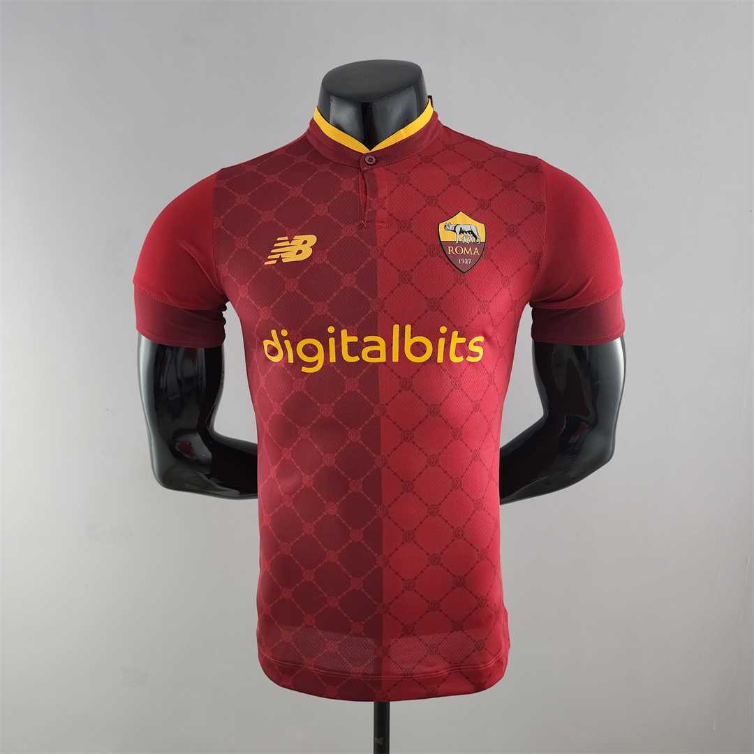 AAA Quality Roma 22/23 Home Soccer Jersey(Player)